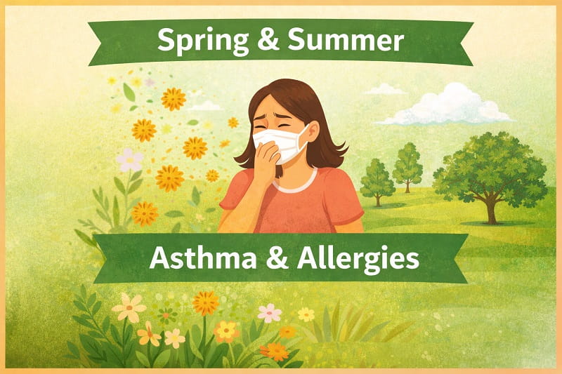 How Seasonal Changes from Winter to Summer Affect Your Lung Health