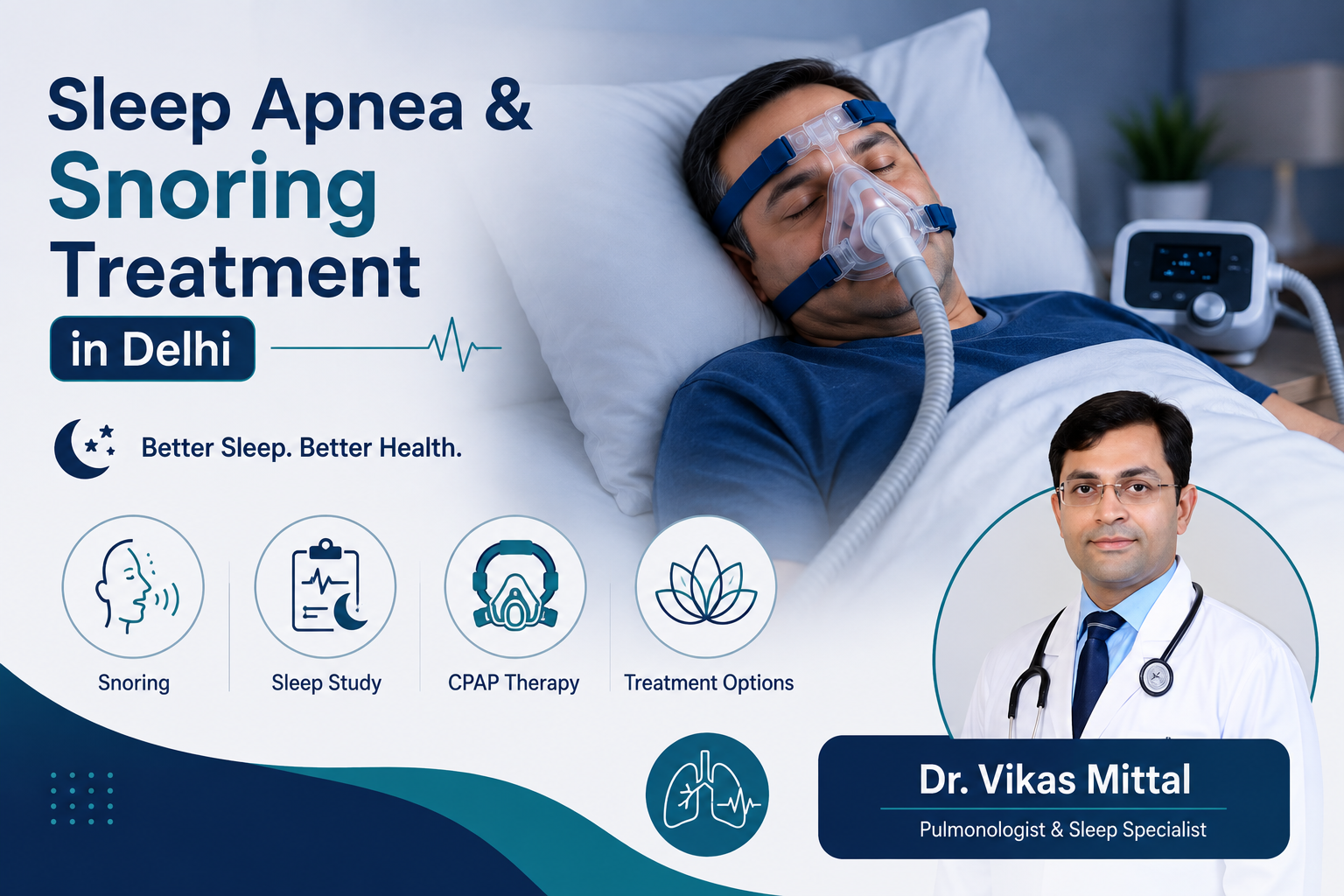 Sleep Apnea & Snoring Treatment in Delhi